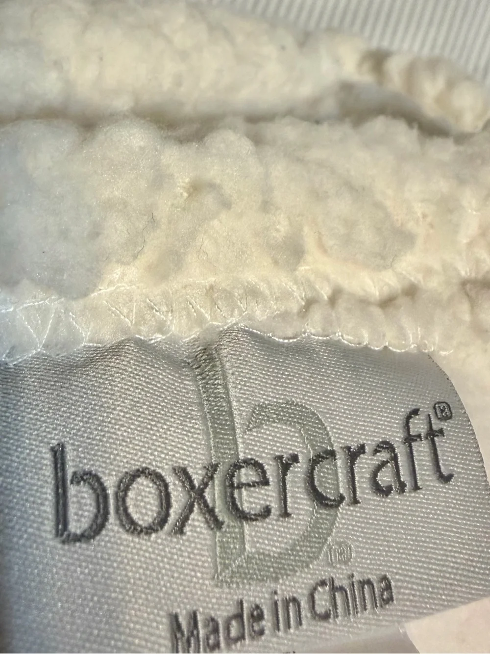 New Sigma Sigma Sigma Embroidered Cream Sherpa Throw with Black Script and Stars